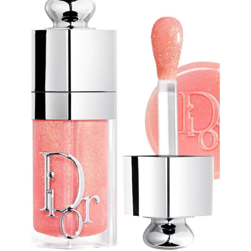 DIOR
Lip Glow Oil Hydrating High-Shine Gloss in Rosy Candy